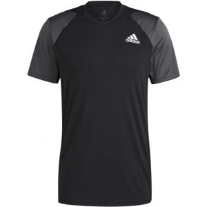 adidas CLUB TENNIS T-SHIRT Pánské tenisové tričko, černá, veľkosť XL