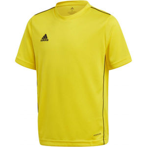 adidas CORE18 JSY Y Juniorský fotbalový dres, žlutá, velikost 176