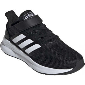 adidas RUNFALCON C Dětská běžecká obuv, černá, velikost 33