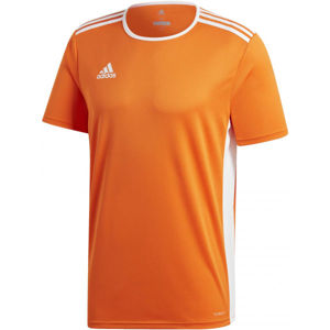 adidas ENTRADA 18 JSY Pánský fotbalový dres, oranžová, velikost S