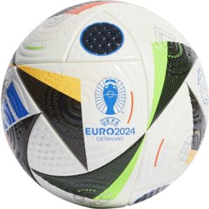 adidas EURO 24 FUSSBALLLIEBE PRO Fotbalový míč, bílá, veľkosť 5