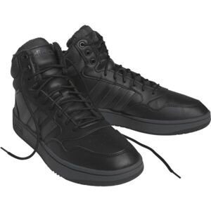 adidas HOOPS 3.0 MID WTR Pánské zimní boty, černá, veľkosť 44