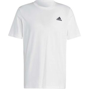 adidas SMALL LOGO TEE Pánské tričko, bílá, velikost