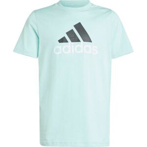 adidas BL 2 TEE Juniorské tričko, světle modrá, velikost 152