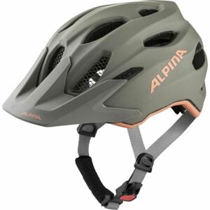 Alpina Sports CARAPAX JR FLASH Tmavě šedá (51 - 56) - Dětská cyklistická helma
