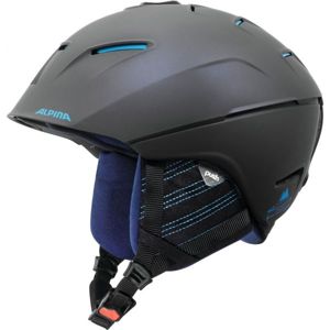 Alpina Sports CHEOS Lyžařská helma, Černá,Modrá, velikost