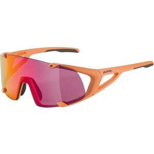 Alpina Sports HAWKEYE S Q-LITE Sluneční brýle, oranžová, veľkosť UNI