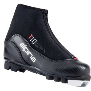 Alpina T 10 JR Dětská obuv na běžecké lyžování, černá, veľkosť 30