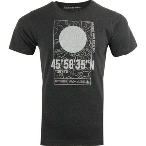ALPINE PRO JIGON Pánské triko, černá, velikost XL