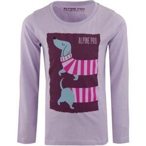 ALPINE PRO ACEFO Dětské triko, fialová, velikost 140-146