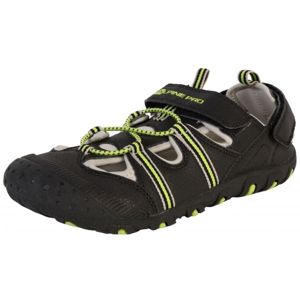 ALPINE PRO BELLEVO Dětská letní obuv, černá, velikost 40