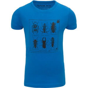 ALPINE PRO SHANTO Chlapecké triko, modrá, veľkosť 128-134