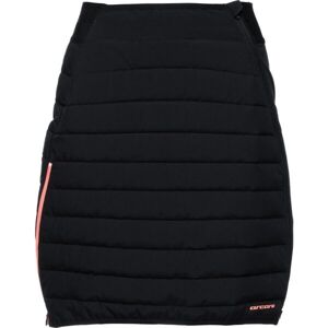 Arcore NORVEGE Dámská zateplená sukně, černá, velikost XL