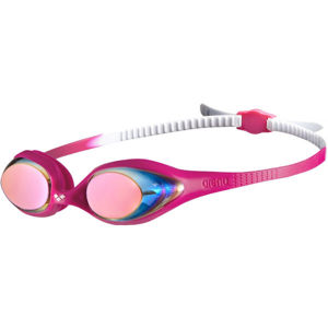 Arena SPIDER MIRROR Juniorské plavecké brýle, růžová, velikost UNI