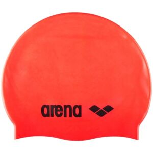 Arena CLASSIC SILICONE Plavecká čepice, červená, velikost