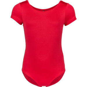 Aress ARABELA Dívčí gymnastický dres, červená, veľkosť 140-146