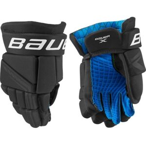 Bauer X GLOVE SR Hokejové rukavice, černá, veľkosť 15