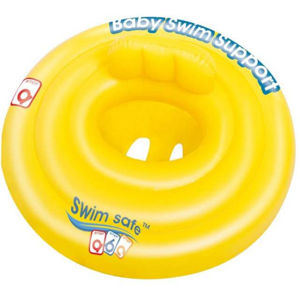 Bestway BABY SEAT Dětský nafukovací kruh, žlutá, veľkosť UNI