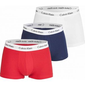 Calvin Klein 3 PACK LO RISE TRUNK Pánské boxerky, černá, velikost XL
