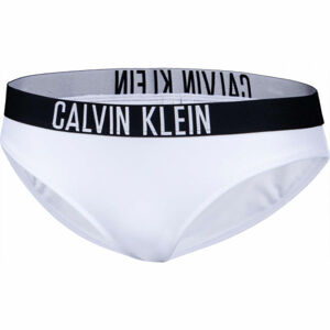 Calvin Klein CLASSIC BIKINI Dámský spodní díl plavek, bílá, velikost L