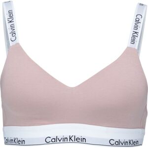 Calvin Klein LGHT LINED BRALETTE (AVG) Dámská podprsenka, růžová, velikost