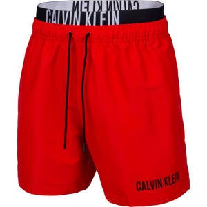 Calvin Klein MEDIUM DOUBLE WB  XL - Pánské šortky do vody