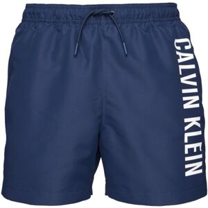 Calvin Klein MEDIUM DRAWSTRING Pánské plavky, tmavě modrá, veľkosť XL