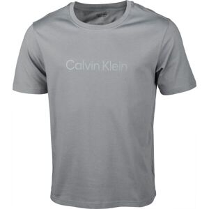 Calvin Klein S/S T-SHIRTS Pánské tričko, šedá, velikost M
