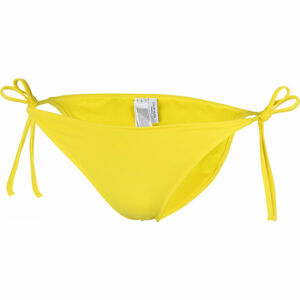 Calvin Klein STRING SIDE TIE Dámský spodní díl plavek, žlutá, velikost S
