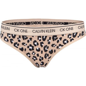 Calvin Klein THONG Dámská tanga, růžová, velikost L