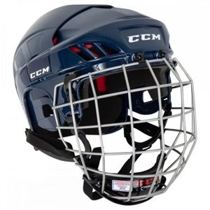 CCM 50C HF COMBO SR modrá L - Hokejová helma