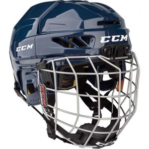 CCM FITLITE 3DS COMBO YT modrá NS - Dětská hokejová helma
