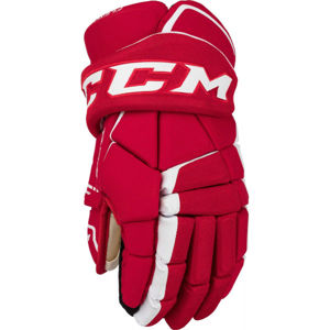 CCM TACKS 9060 JR červená 11 - Juniorské hokejové rukavice