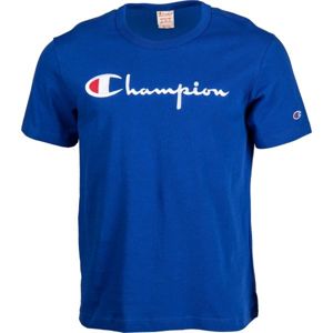 Champion CREWNECK T-SHIRT tmavě modrá M - Pánské tričko