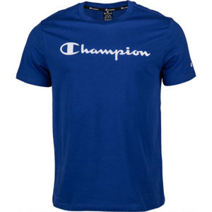 Champion CREWNECK T-SHIRT modrá XXL - Pánské triko