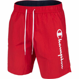Champion BEACHSHORT Pánské šortky do vody, červená, velikost XL