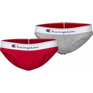 Champion BRIEF CLASSIC X2 MIX Dámské kalhotky, červená, velikost L