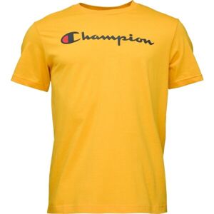 Champion LEGACY Pánské triko, žlutá, velikost L