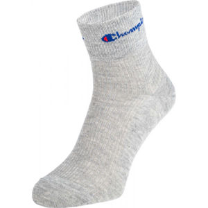 Champion ANKLE Unisex ponožky, šedá, velikost 43-46