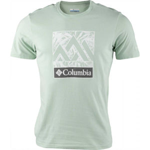 Columbia M RAPID RIDGE GRAPHIC TEE Pánské triko, bílá, velikost L