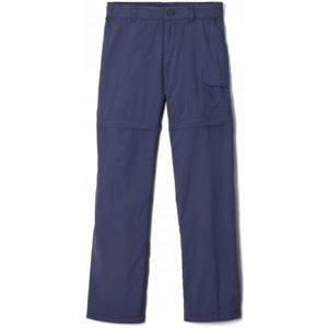 Columbia SILVER RIDGE IV CONVERTIBLE PANT Dětské outdoorové odepínatelné kalhoty, Tmavě modrá, velikost XL