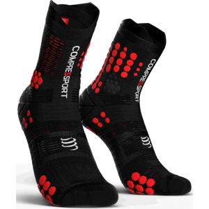 Compressport RACE V3.0 TRAIL Běžecké ponožky, černá, velikost 42-44