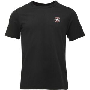 Converse MINI CHUCK PATCH TEE Pánské tričko, černá, velikost