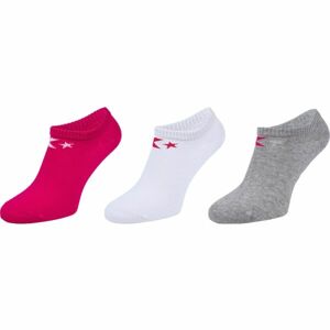 Converse BASIC WOMEN LOW CUT 3PP Dámské ponožky, růžová, velikost 35-38