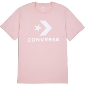 Converse STANDARD FIT CENTER FRONT LARGE LOGO STAR CHEV SS TEE Unisexové tričko, růžová, velikost M