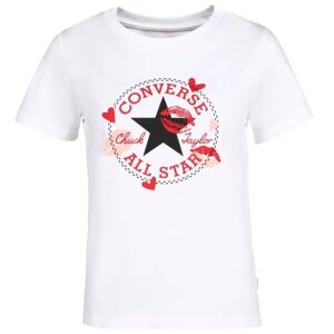 Converse VALENTINE’S DAY CLASSIC TEE Dámské tričko, bílá, veľkosť M