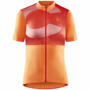 Craft CORE ENDUR ORG Dámský cyklistický dres, oranžová, velikost XL