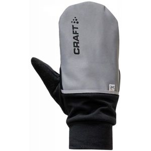 Craft HYBRID WEATHER černá 2xl - Kombinované cyklistické rukavice