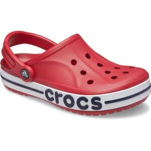 Crocs BAYABAND CLOG Unisex pantofle, červená, velikost 43/44