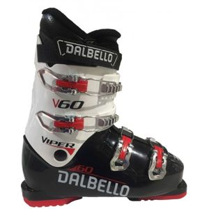 Dalbello VIPER 60 JR Juniorské lyžáky, Černá,Bílá,Červená, velikost 23